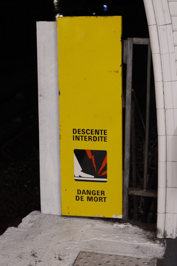 Panneau danger