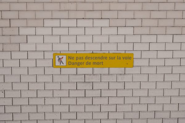 Panneau danger