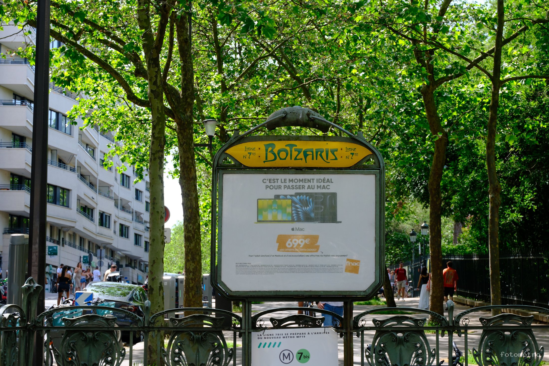 Entrée Botzaris