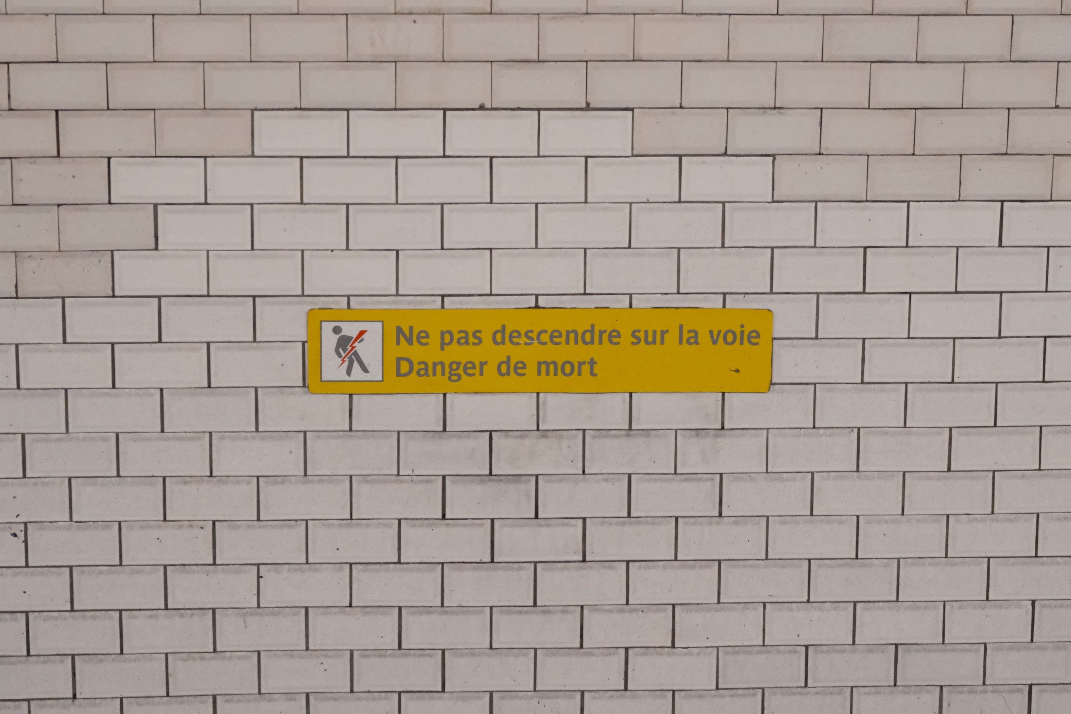 Panneau danger